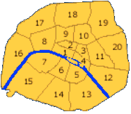 MAP PARIS