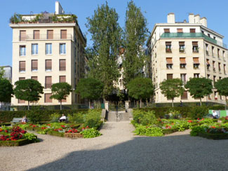 Jardin de l’hotel de Sens Le Marais