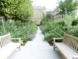 Jardins des Archives nationales Le Marais 75003