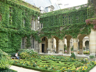 Jardin du Musée Carnavalet Le Marais