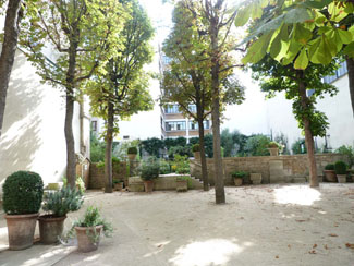 Jardin du clos des Blancs Manteaux