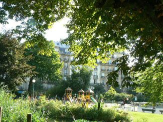 Square du temple Le Marais 75003