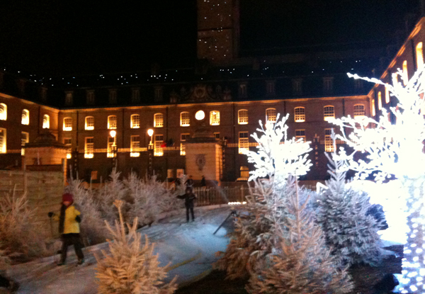 Lights of Christmas in France