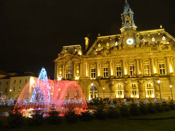 Lights of Christmas in France