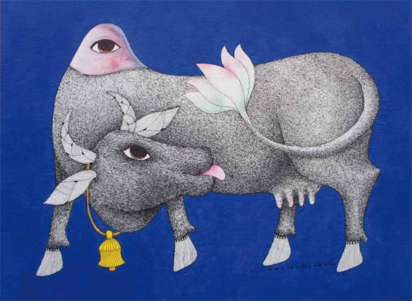 Parcours Nomades : Art tribal Gond - Galerie Anders Hus