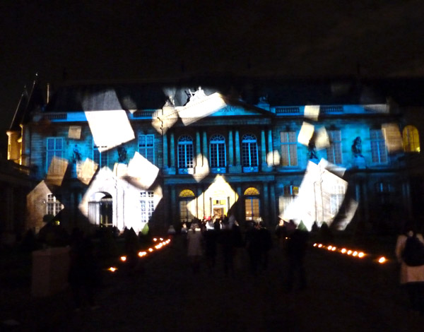 Les Archives Nationales, during museum night on june