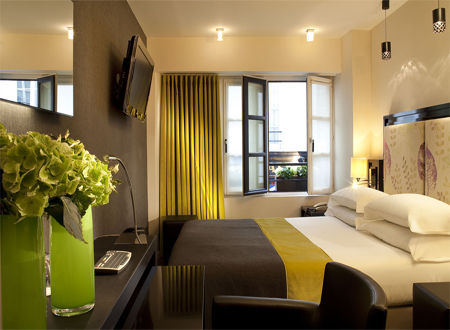 Parismarais hotel design in Le Marais