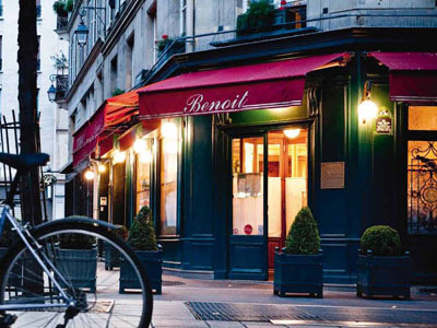 Paris le Marais Favorite restaurant