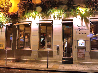 Paris le Marais Favorite restaurant