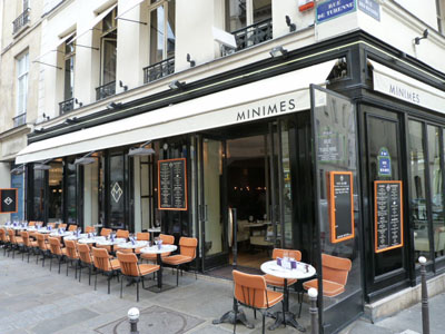 Paris le Marais Favorite restaurant