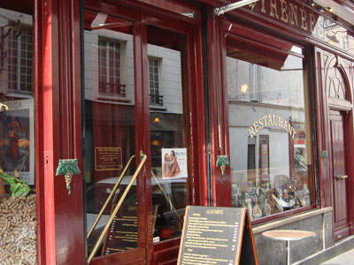 Paris le Marais Favorite restaurant