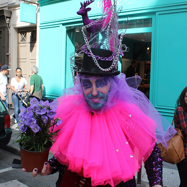 Le Marais under the rainbow (Paris, Gaypride 2013)