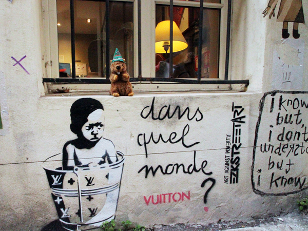 Street Art in The Marais