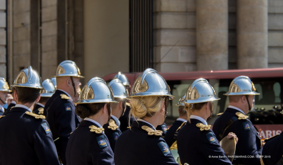 PARISIAN FIREMEN WELCOME YOU TO THE GREATEST OPEN-AIR DANCE FLOOR IN LE MARAIS