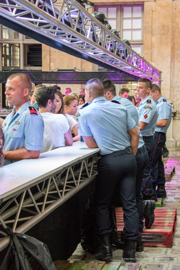 BASTILLE DAY AT SEVIGNE FIRE STATION : 
THE MOST SUCCESFUL EVER DANCE PARTY