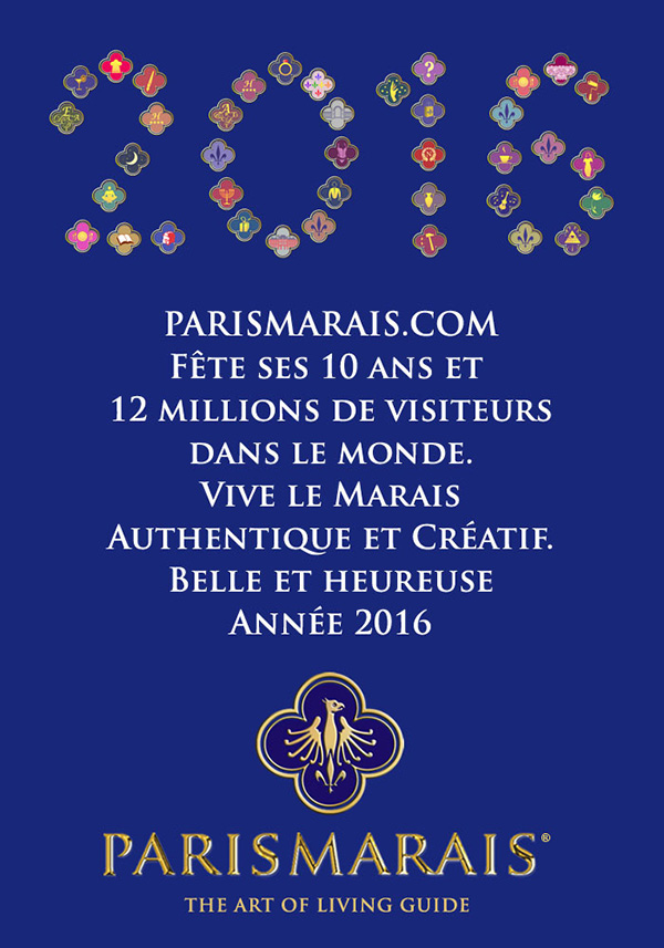 PARIS MARAIS.COM : We wish you a very happy new year