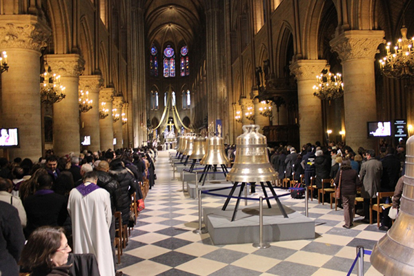 Notre Dame de Paris, le grand incendie