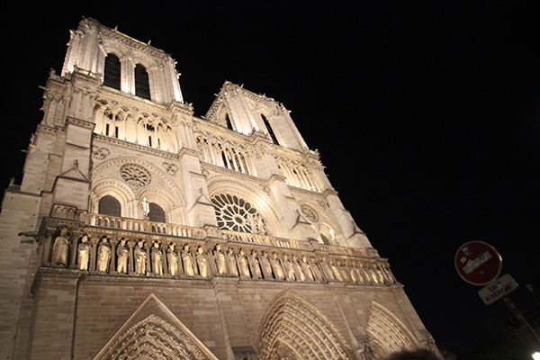 Notre Dame de Paris, le grand incendie