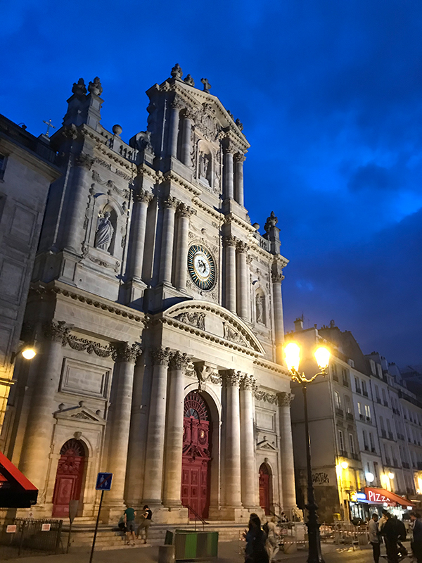 Paris la nuit