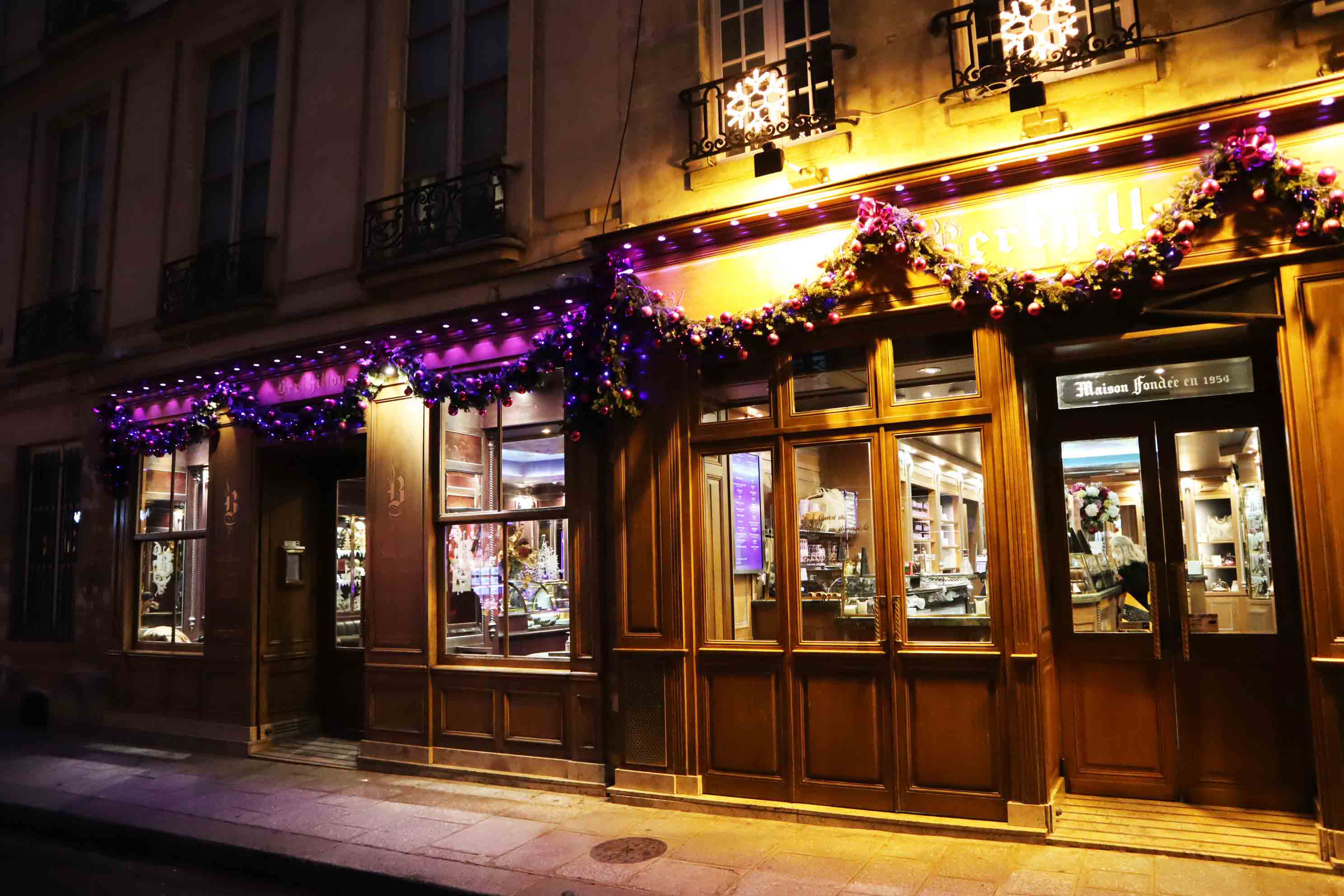 Même en hiver, on aime les Glaces Berthillon