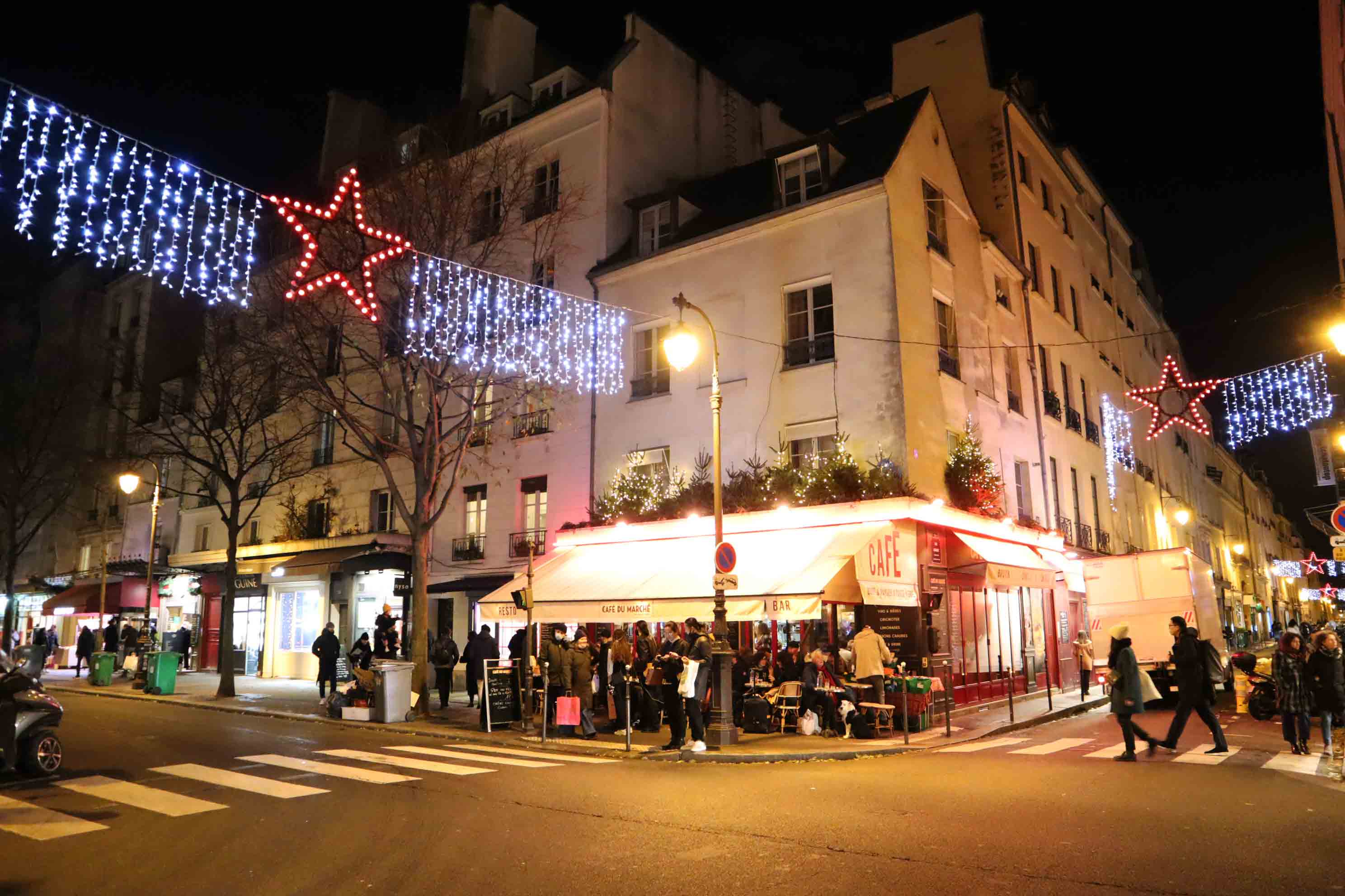 La rue Charlot et la rue de Bretagne