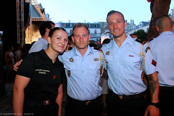 Le bal des pompiers du Marais en 2022