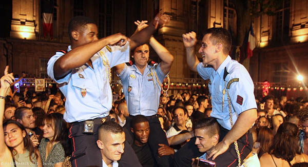 Le bal des pompiers du Marais en 2022