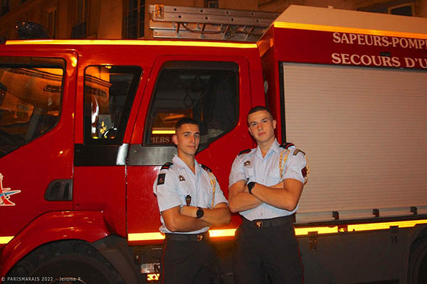 Le bal des pompiers du Marais en 2022