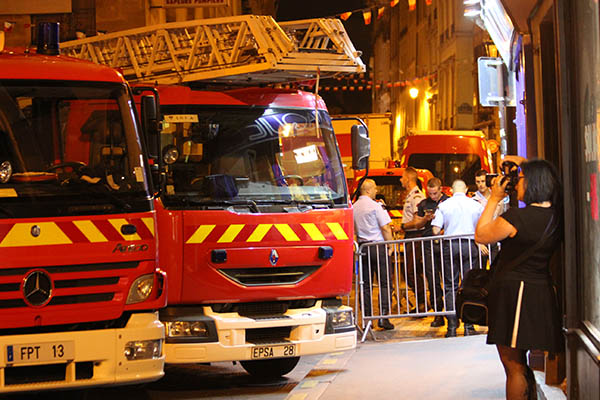 Le bal des pompiers du Marais en 2022