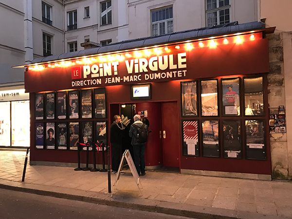 LE POINT VIRGULE, CAFE THEATRE