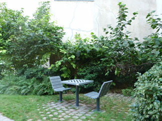 Jardin Anne Frank Le Marais