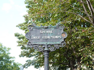 Square Emile Chautemps Le Marais 75003