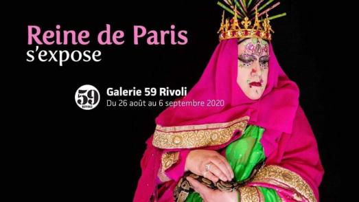 REINE DE PARIS S'EXPOSE. 