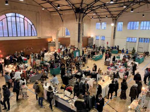 Lions Club Christmas Market in Le Marais