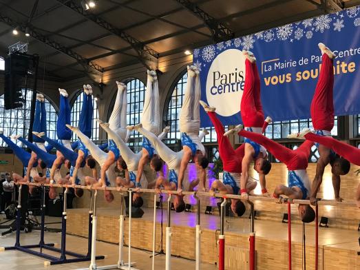 Jour de fête au Carreau du Temple pour les vœux du Maire.