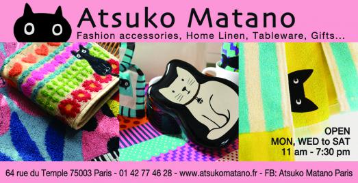 Atsuko Matano, l'imagination créatrice japonaise au coeur du Marais 
