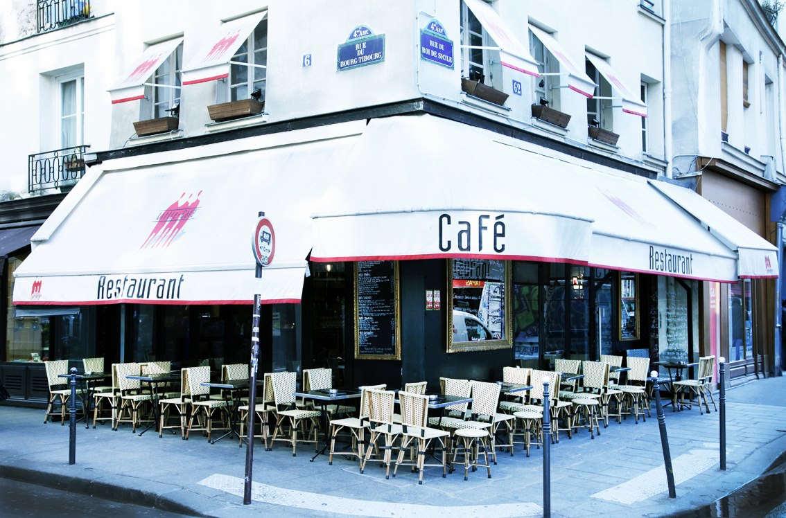 Le Marais - Restaurant & Salon de thé - Paris, rue Bourg-Tibourg