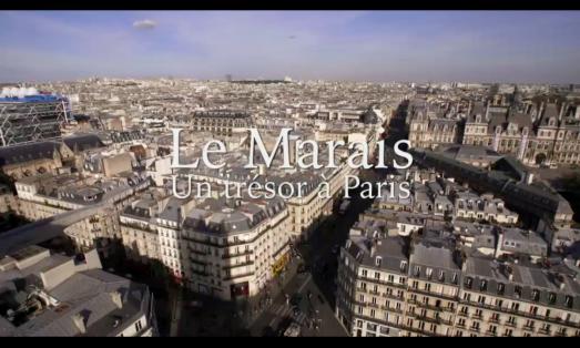 Programme Le Marais, un trésor à Paris, on France 5