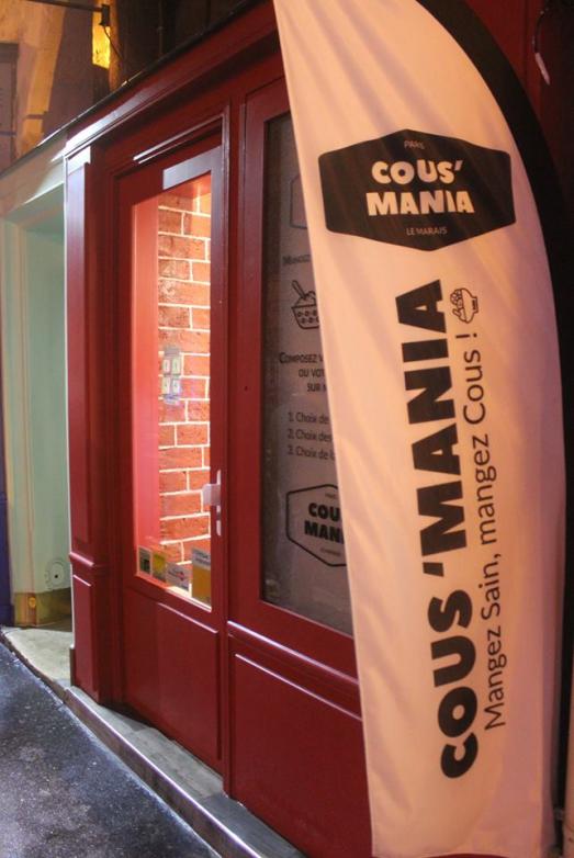 COUS'MANIA, le premier bar à couscous dans le Marais
